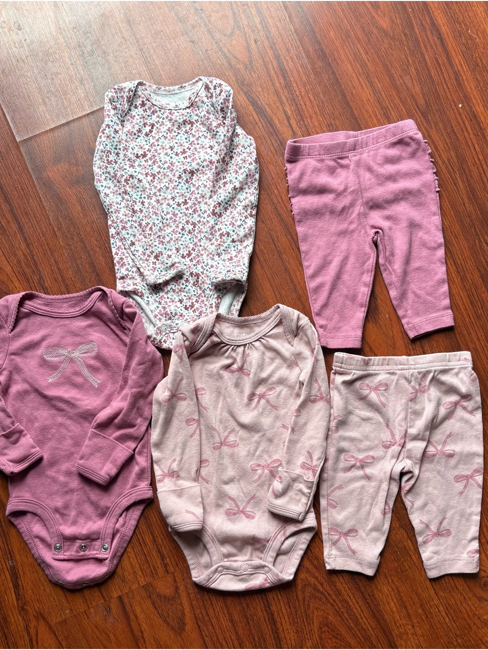Carter's Pink Crewneck Bodysuit